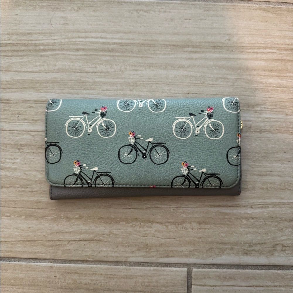 Relic Stylish Bicycle Print Wallet